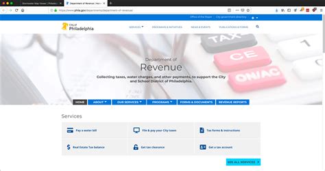 philadelphia water revenue department|pwd bill pay.